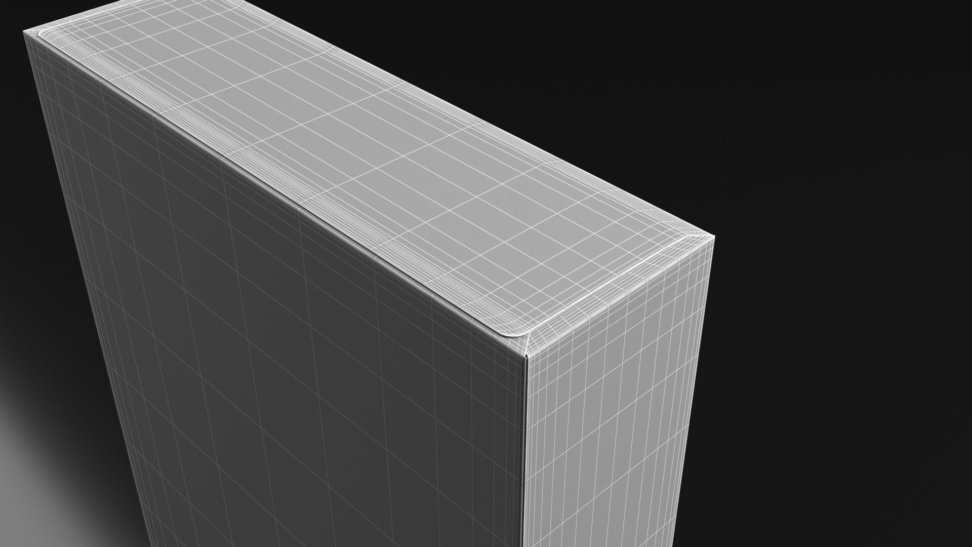 Nestle Wheat Apple stage-1 Cereal Box 3D model carton packaging 3D model_7