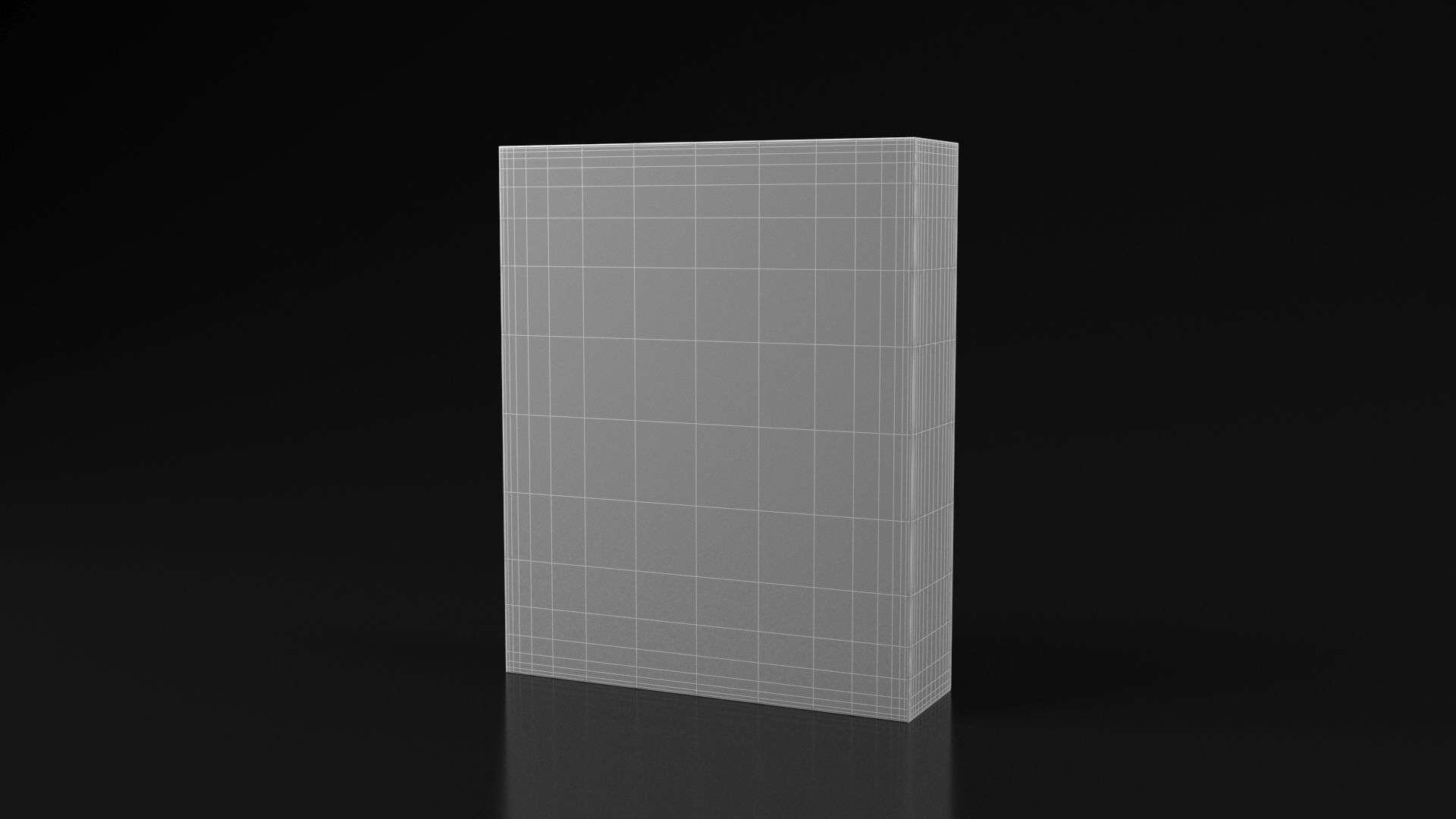 Nestle Wheat Apple stage-1 Cereal Box 3D model carton packaging 3D model_5