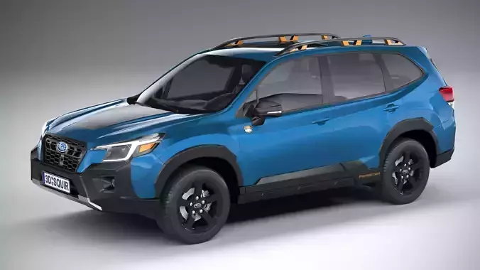 Subaru Forester Wilderness 2022 3D model
