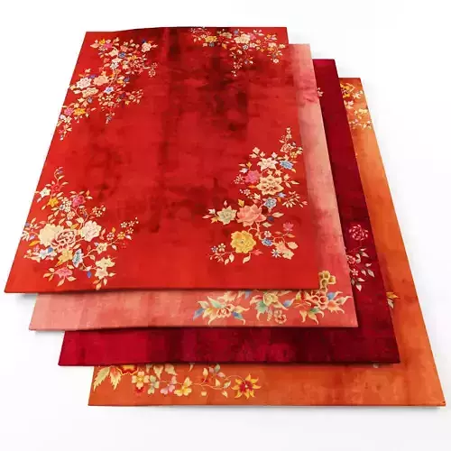 Rugs-1215 chinese silk rug