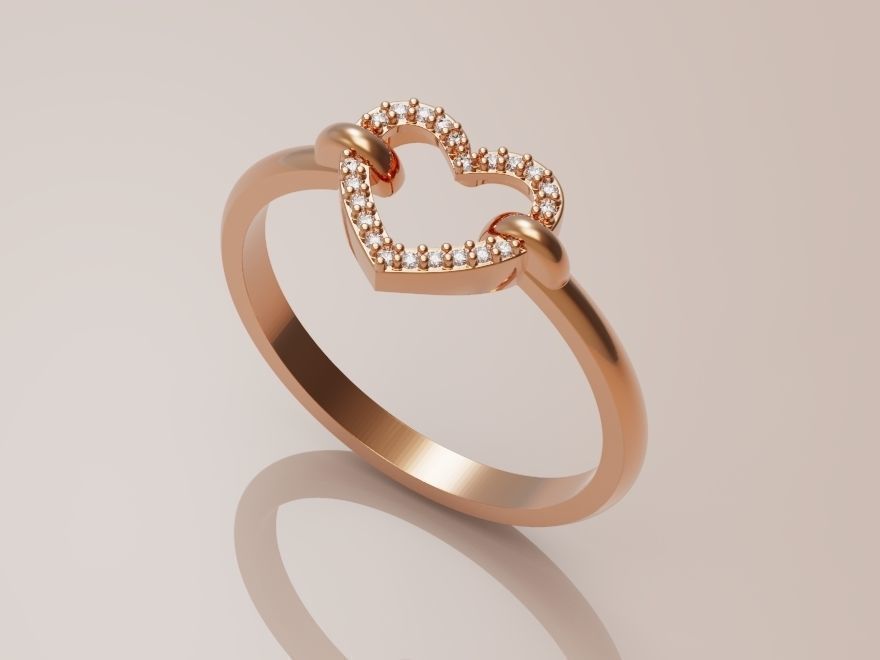 Collection of heart rings _4