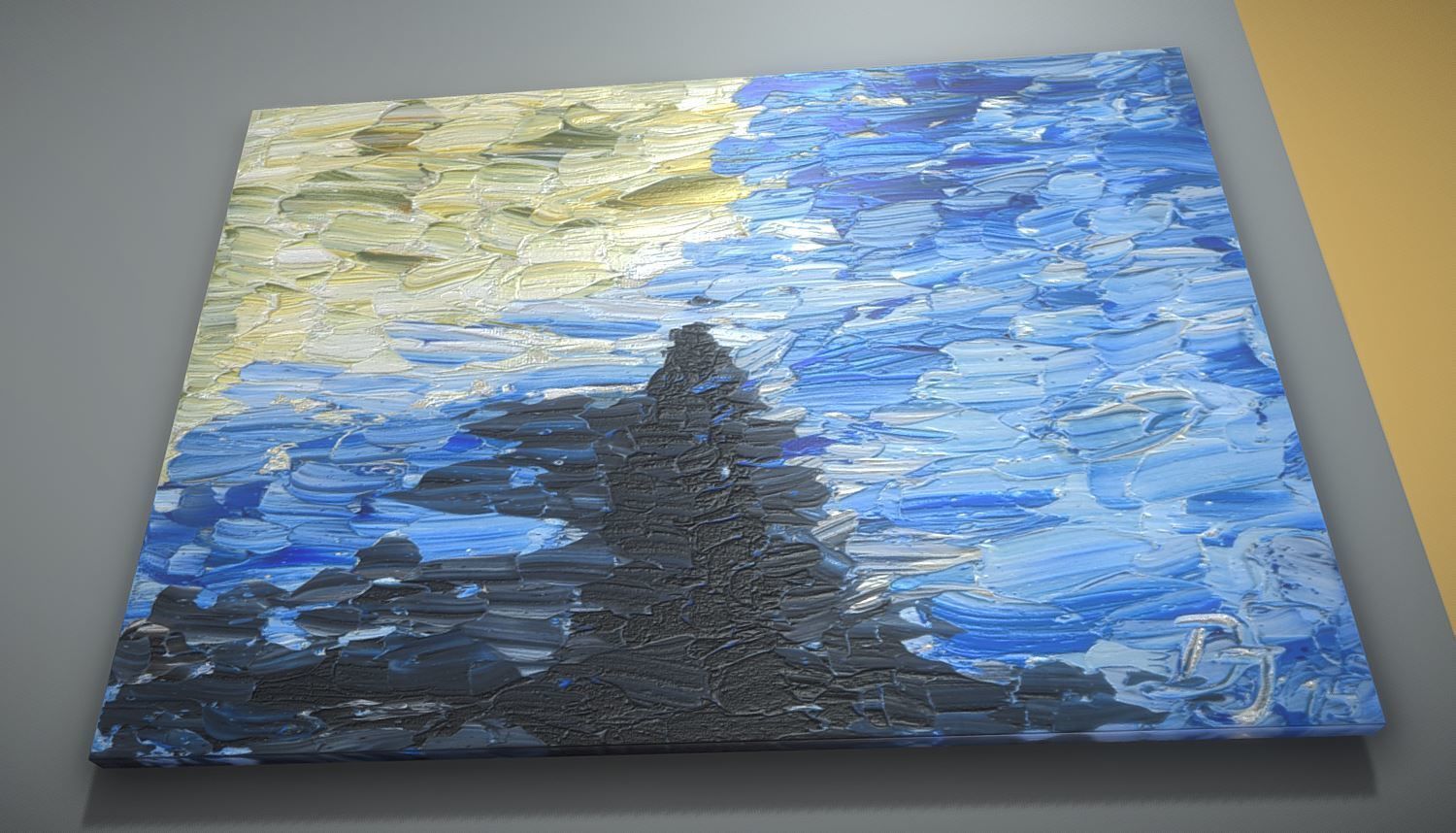 All Oil Paintings 3D Model Collection_53