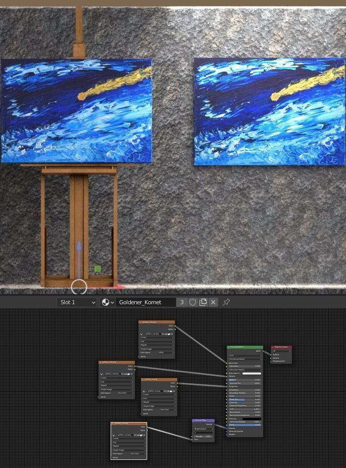 All Oil Paintings 3D Model Collection_39