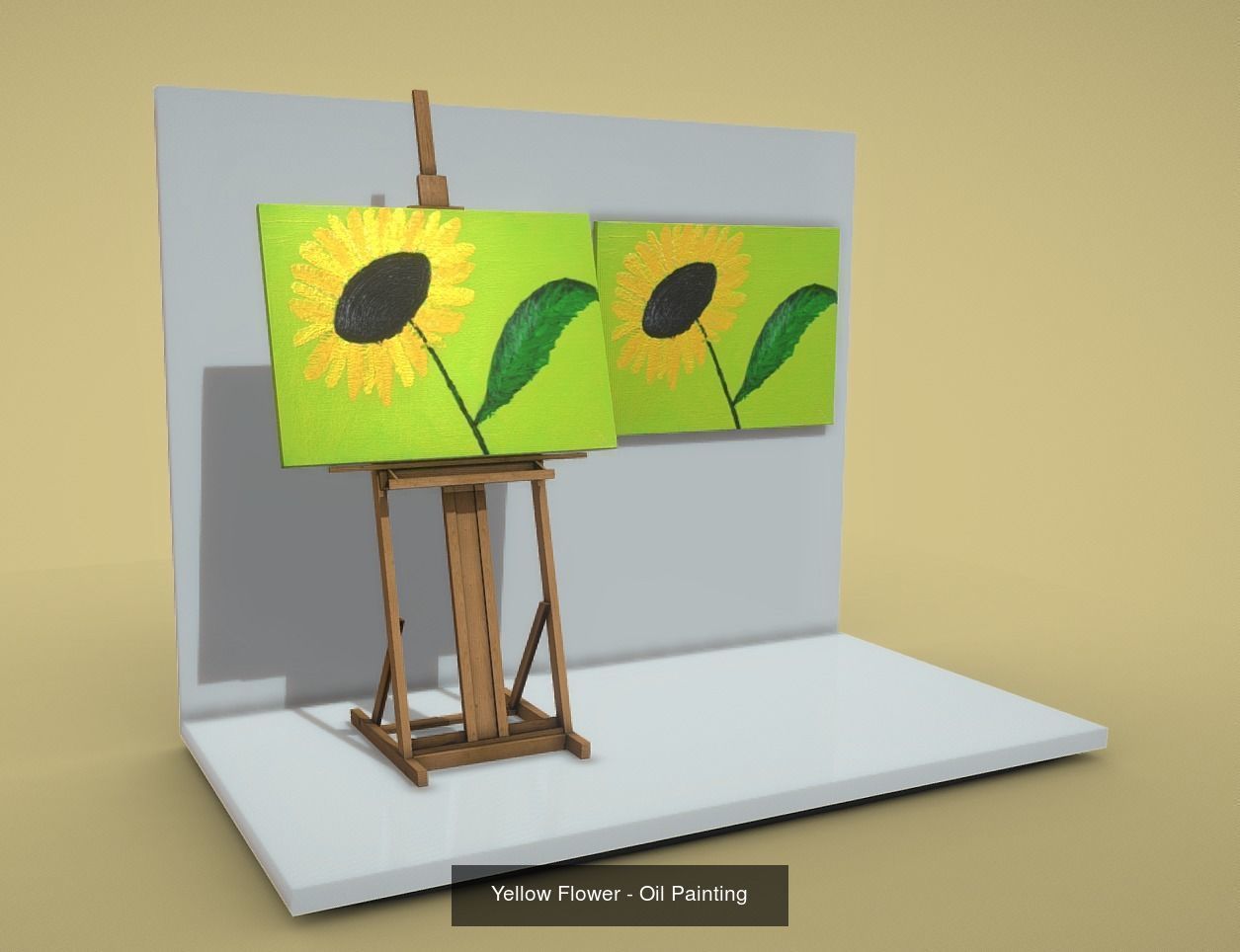 All Oil Paintings 3D Model Collection_30