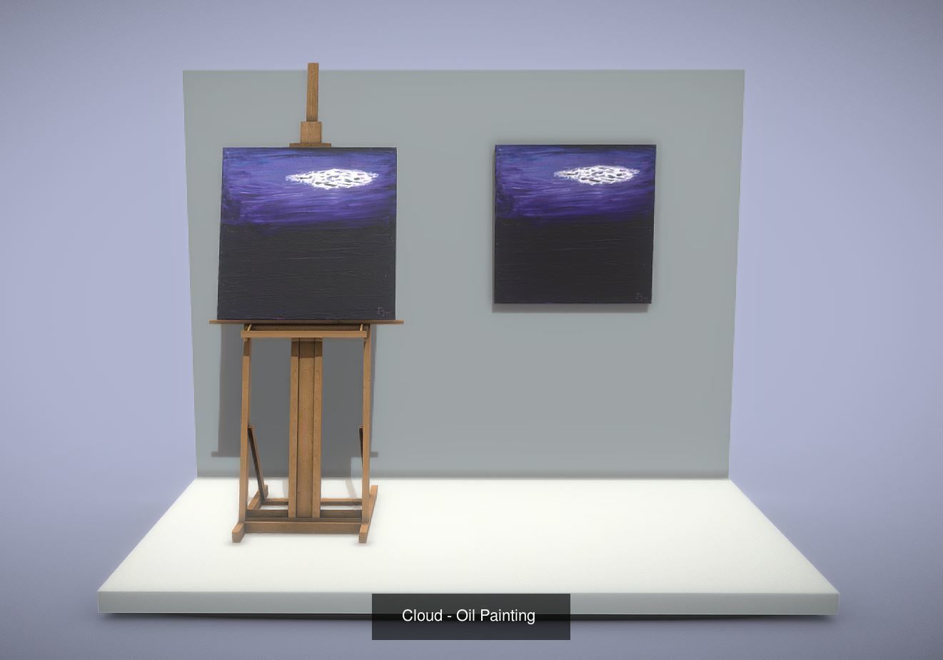 All Oil Paintings 3D Model Collection_24