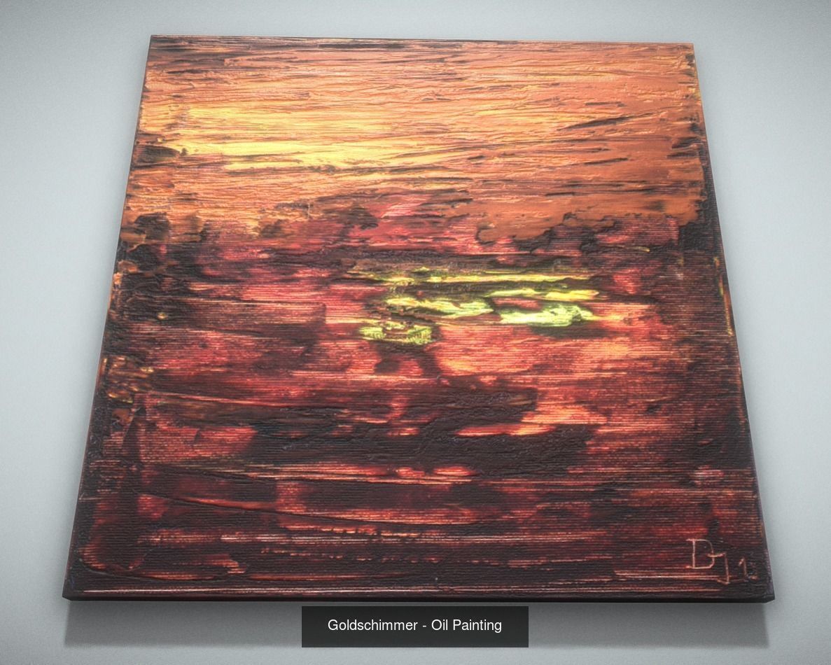 All Oil Paintings 3D Model Collection_22