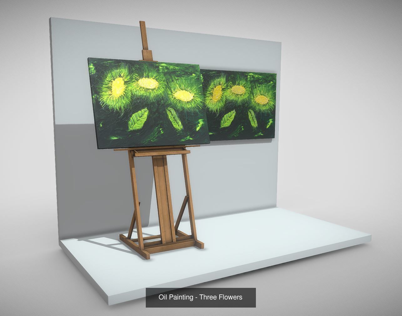 All Oil Paintings 3D Model Collection_27
