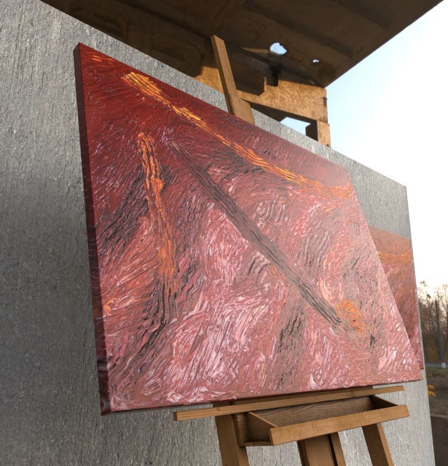 All Oil Paintings 3D Model Collection_42