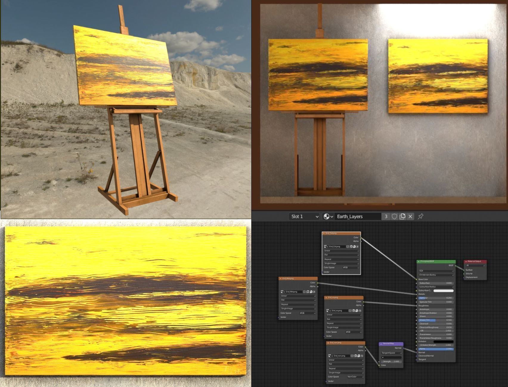 All Oil Paintings 3D Model Collection_63