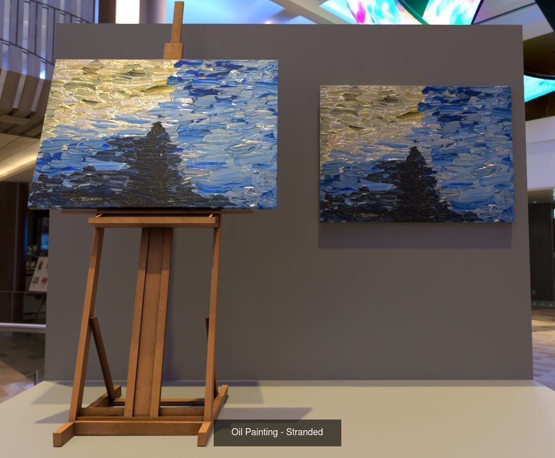 All Oil Paintings 3D Model Collection_36