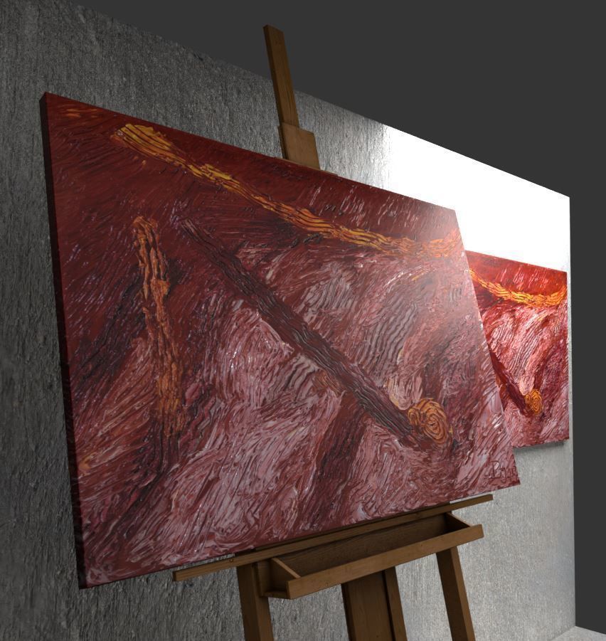 All Oil Paintings 3D Model Collection_44