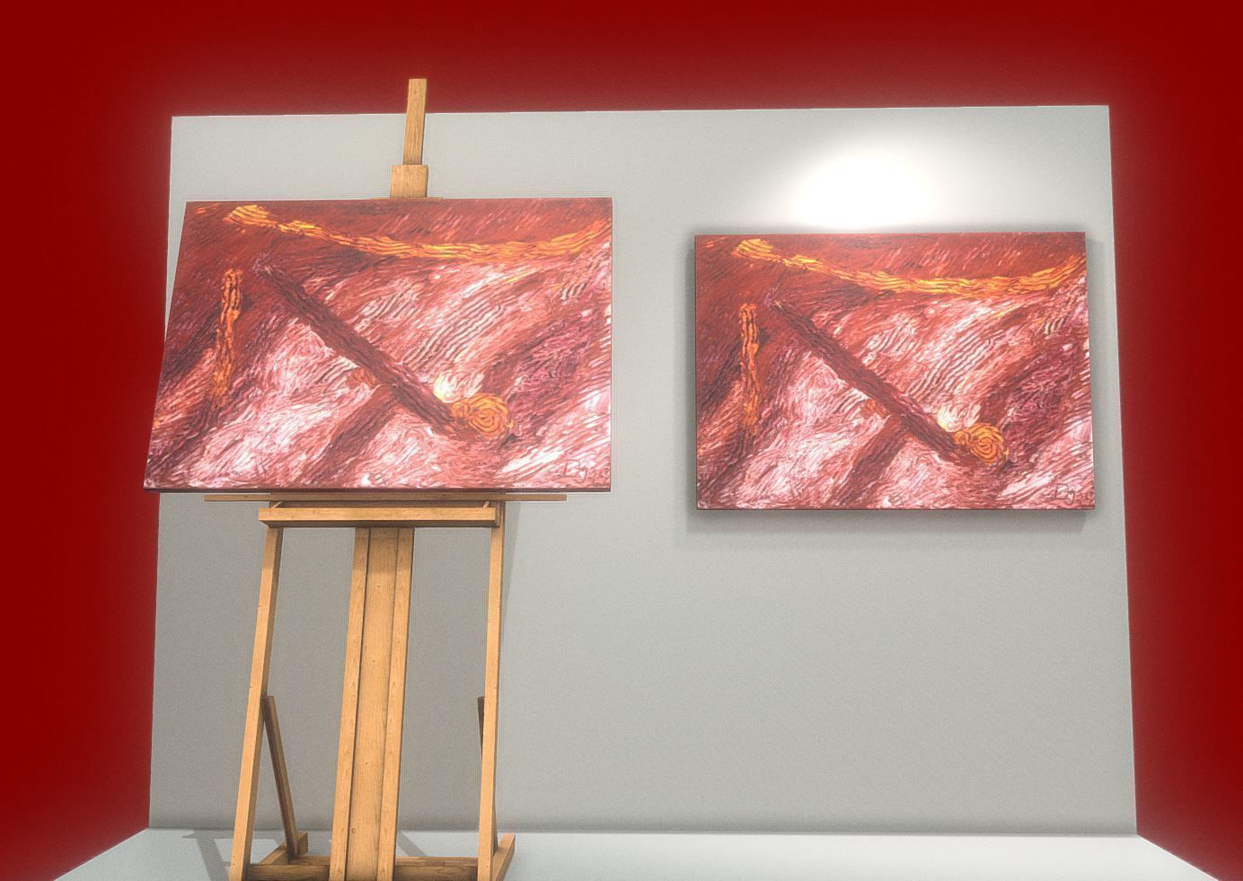 All Oil Paintings 3D Model Collection_45