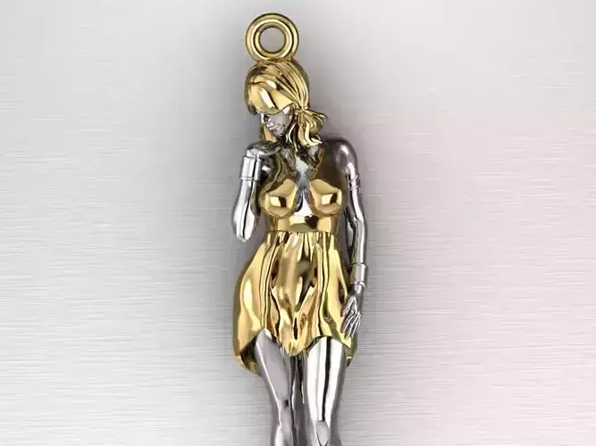 woman pendant 