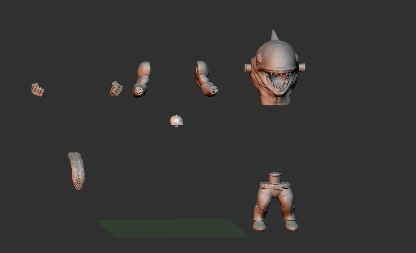 Moby Lick  street sharks 3D print model_3