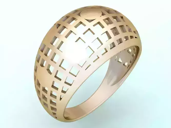  Italian rings - Womens Rings - N6795 3D print model