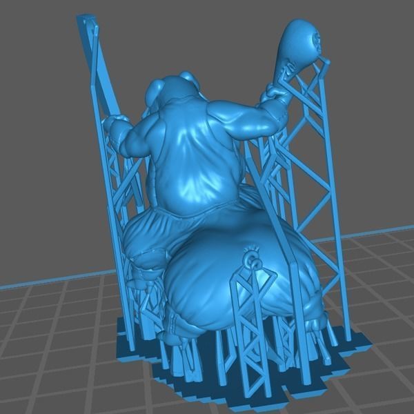 Pig-Man - Pig-Centaur - Pig-Butcher Free 3D print model_6