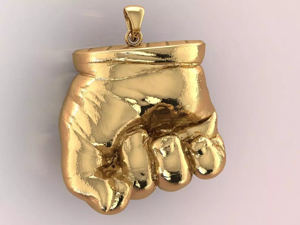 Baby hand 3D print model