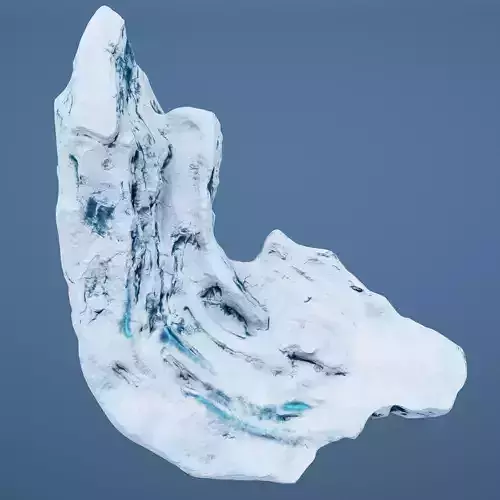 Iceberg ice mountain cartoon 2