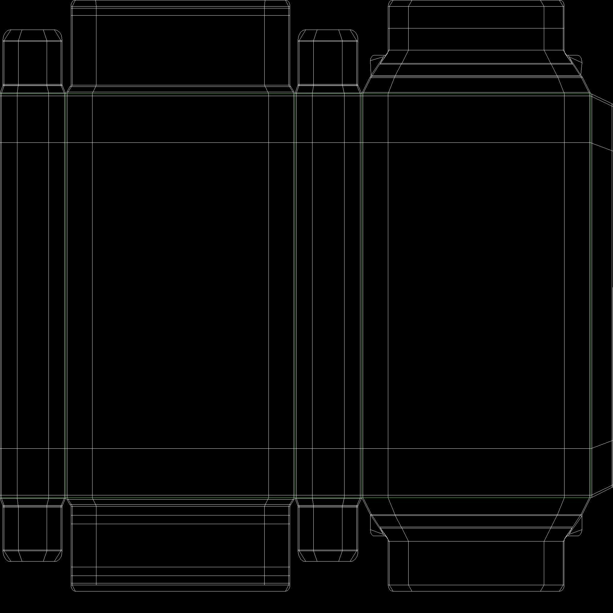 Nestle Wheat Orange stage-2 Cereal Box 3D model carton packaging 3D model_9