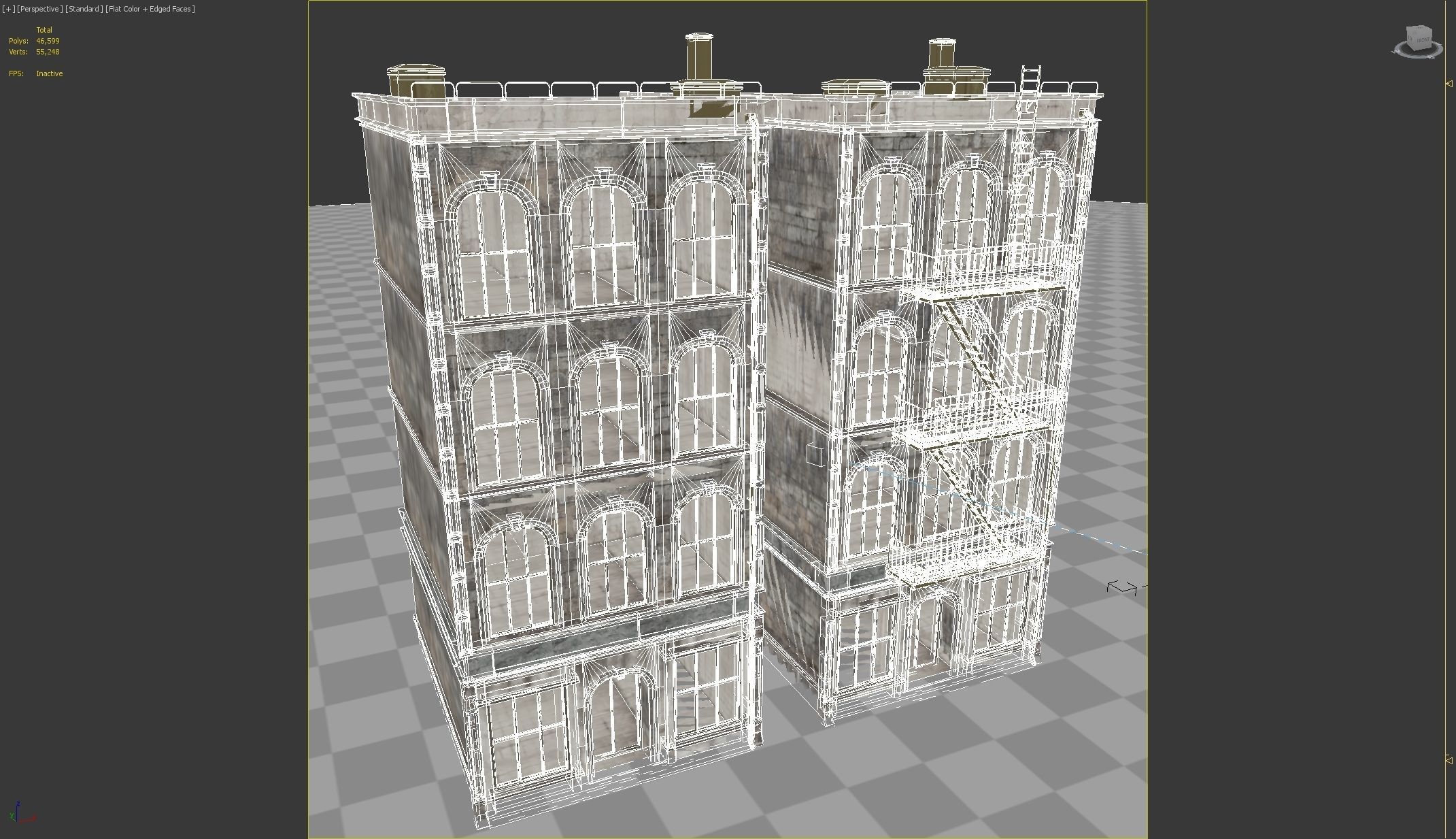1800s building A 3D model_13