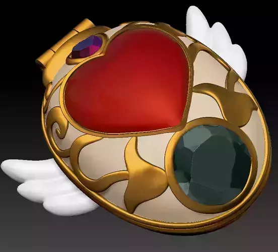 Wedding Peach Saint Mirror