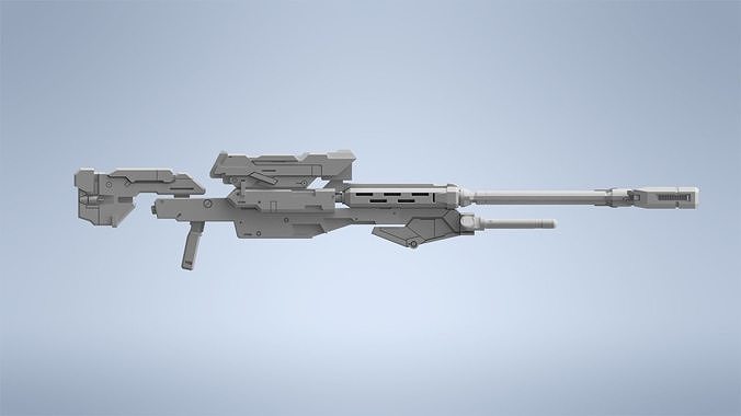 GN Sniper Rifle 3D model