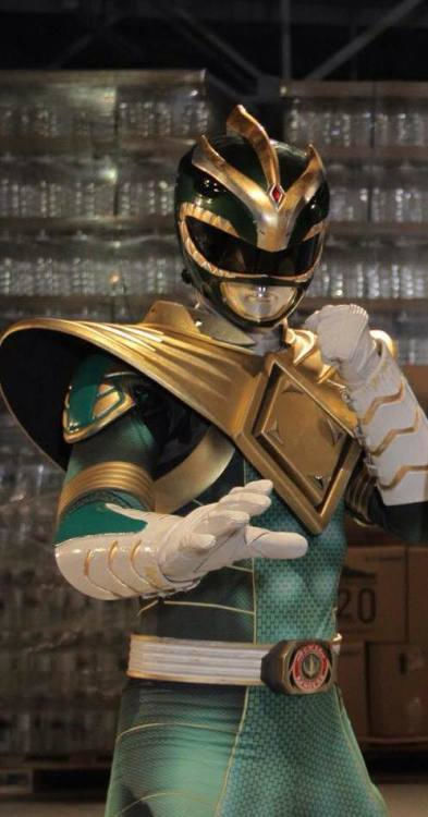 Green Ranger Helmet - Bat in the Sun Version 3D print model_3