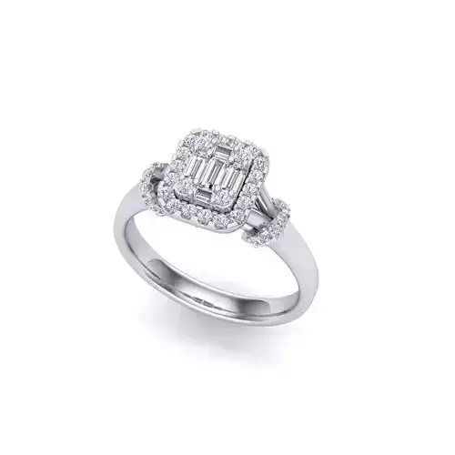 illusion ring 3D print model