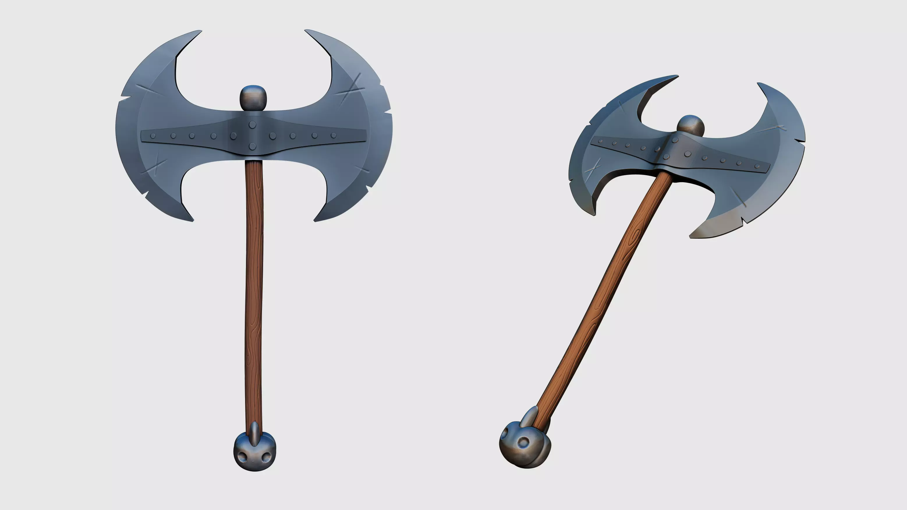 Axe of Astrid - how to train your dragon 3D print model_0