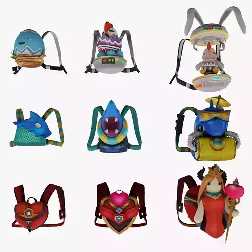 bag 9x Heart Angel Mr Shark Portable Incubator