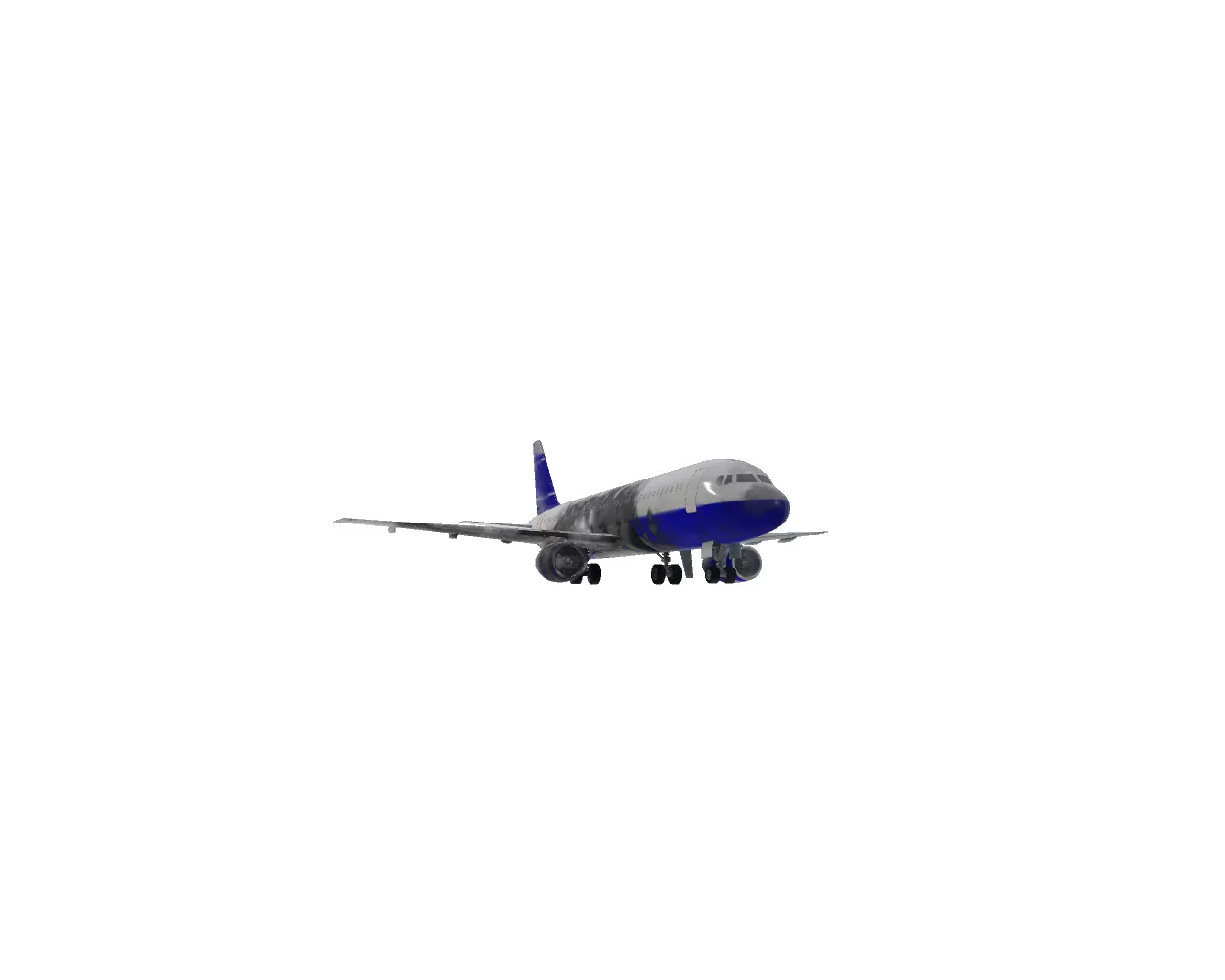 Burnt Airliner 2 3D model_0