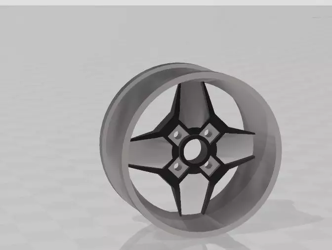 fiat retro rim   3pcs 3D print model_0