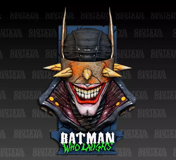 BATMAN Who Laughs Magnet 3D model_0