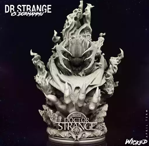 Wicked Marvel Dormammu Bust STLs