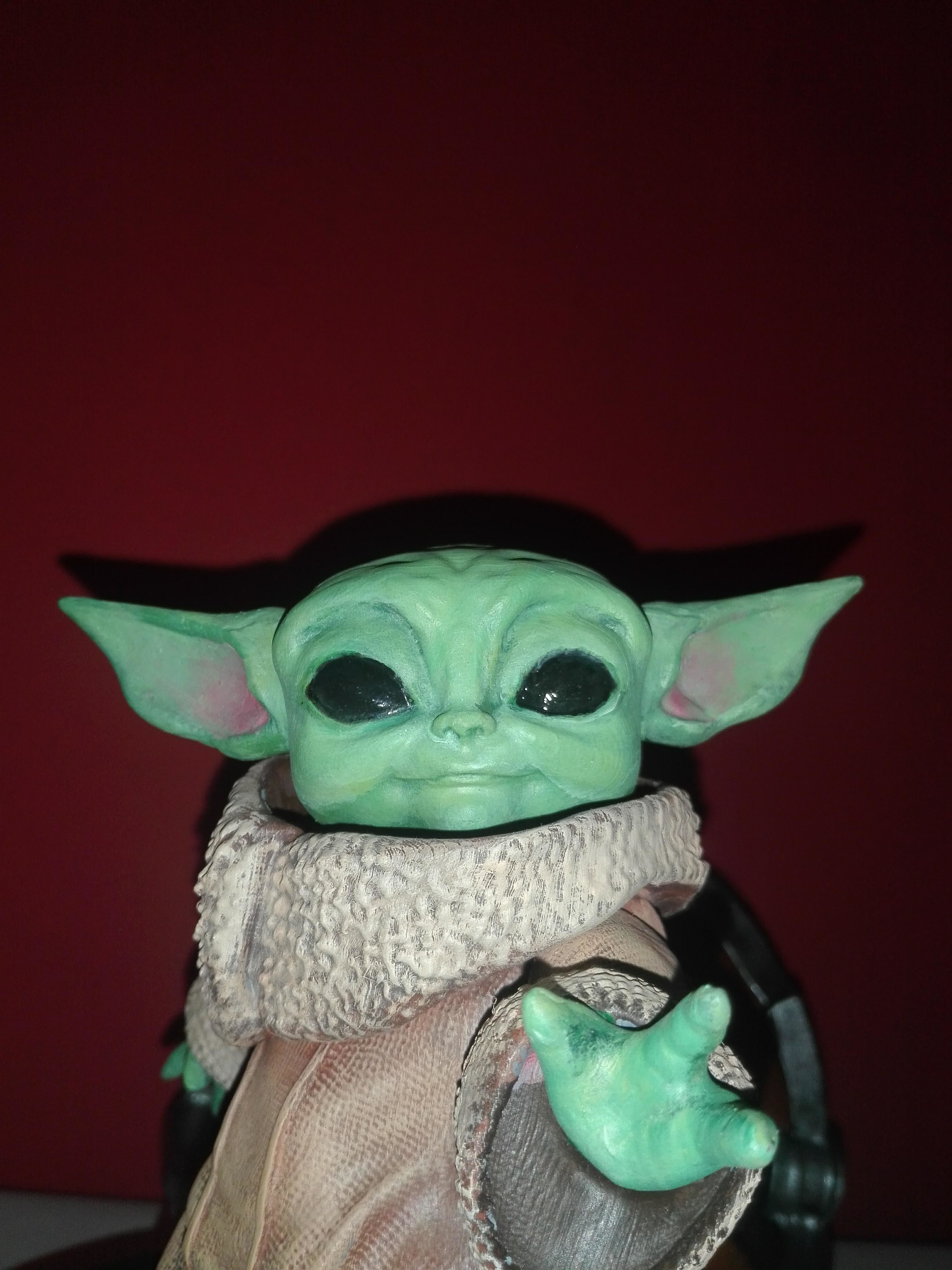 Grogu baby yoda 3D print model_5