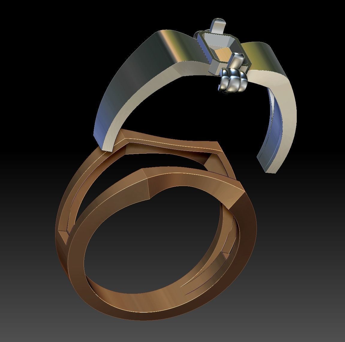 Ring MR 05 3D print model_14