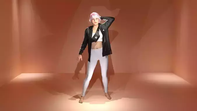 ADIDAS LADIES HOODIE WITH OUTFIT