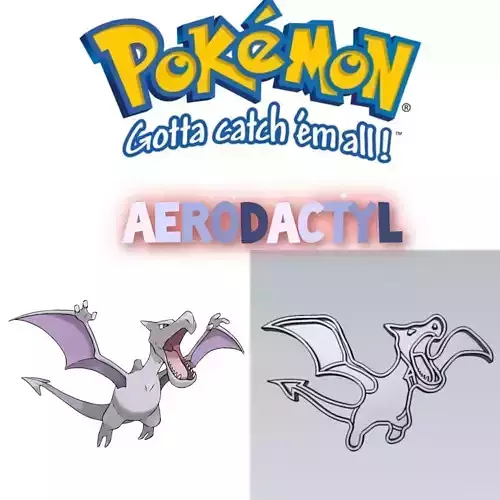 Amazing Pokemon Aerodactyl Cookie Cutter Stamp Cake Decorating 