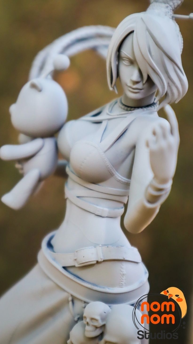 Lulu from FFX version 1 and 2 3D print model_7