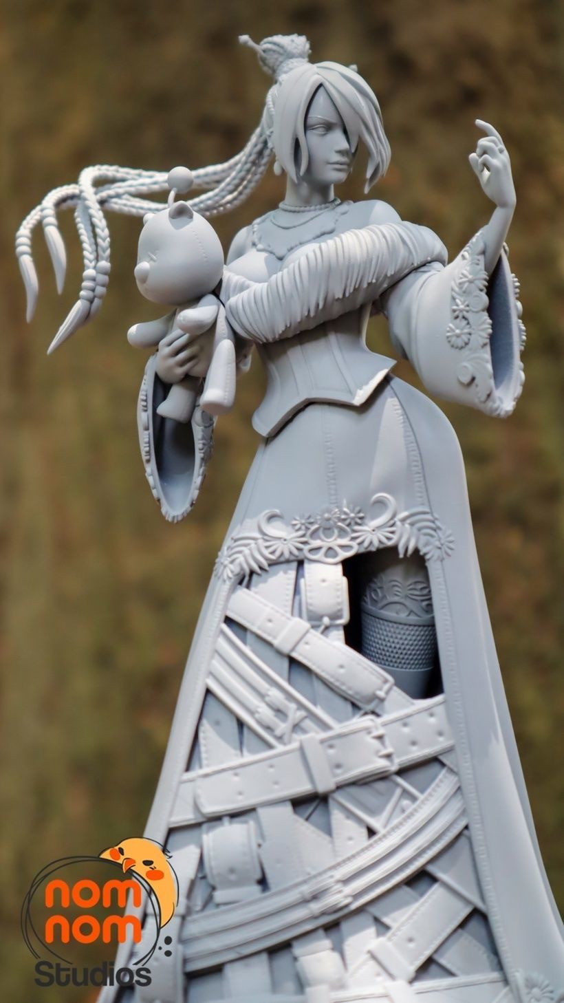 Lulu from FFX version 1 and 2 3D print model_3