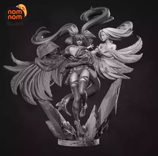 Dizzy - Guilty Gear 3D print model