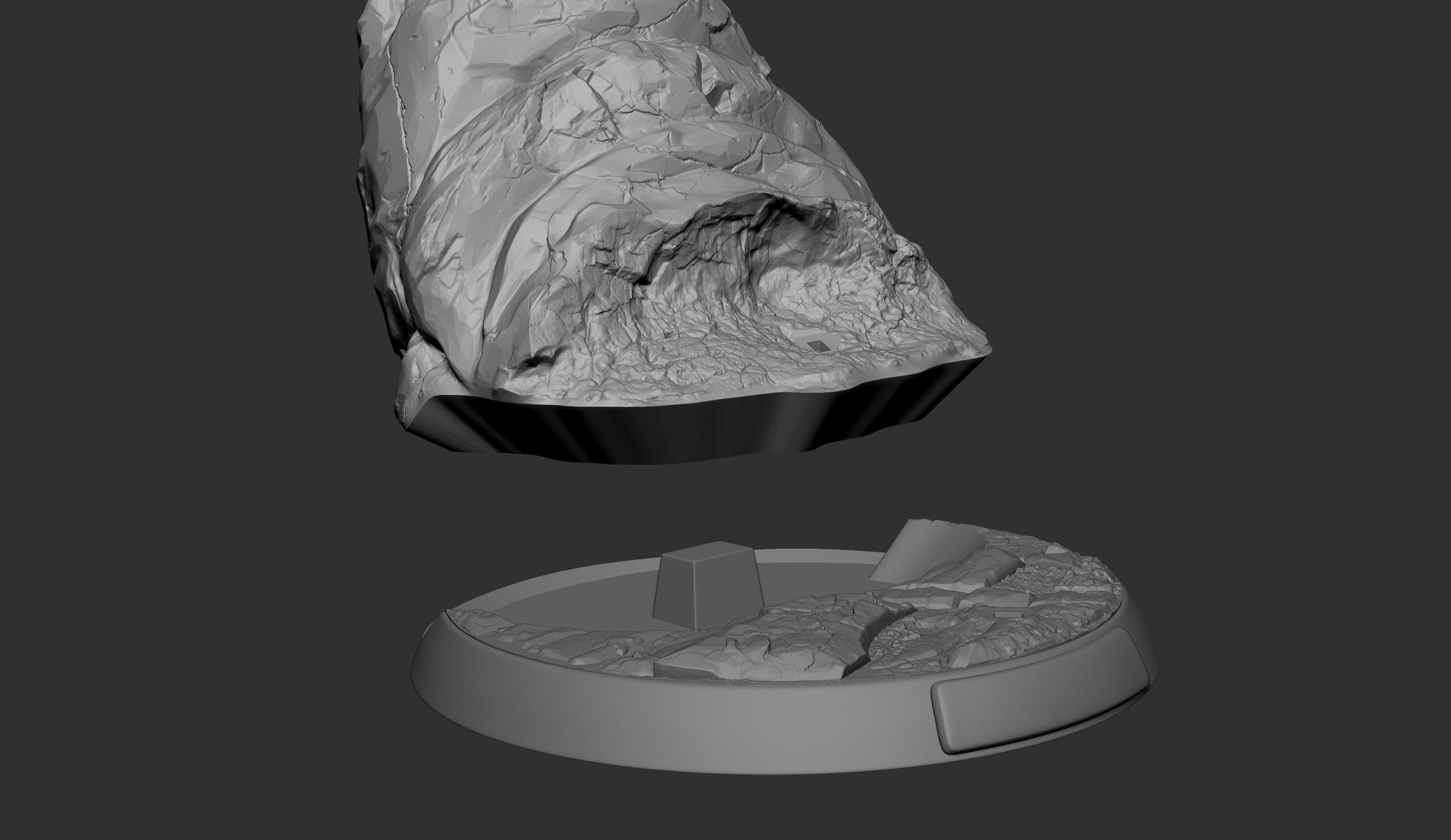 Saint Seiya scorpio male and female fanart 3D print model_6