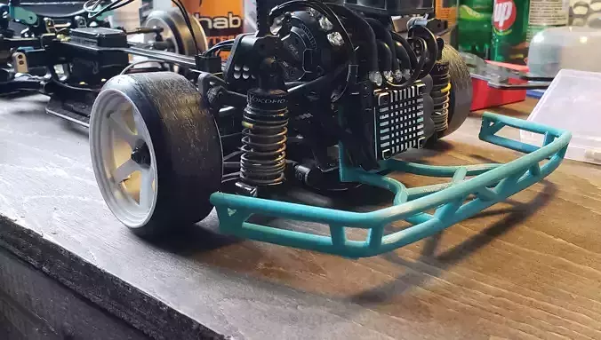 Yokomo Yd2 rear stealth esc mount and bumper