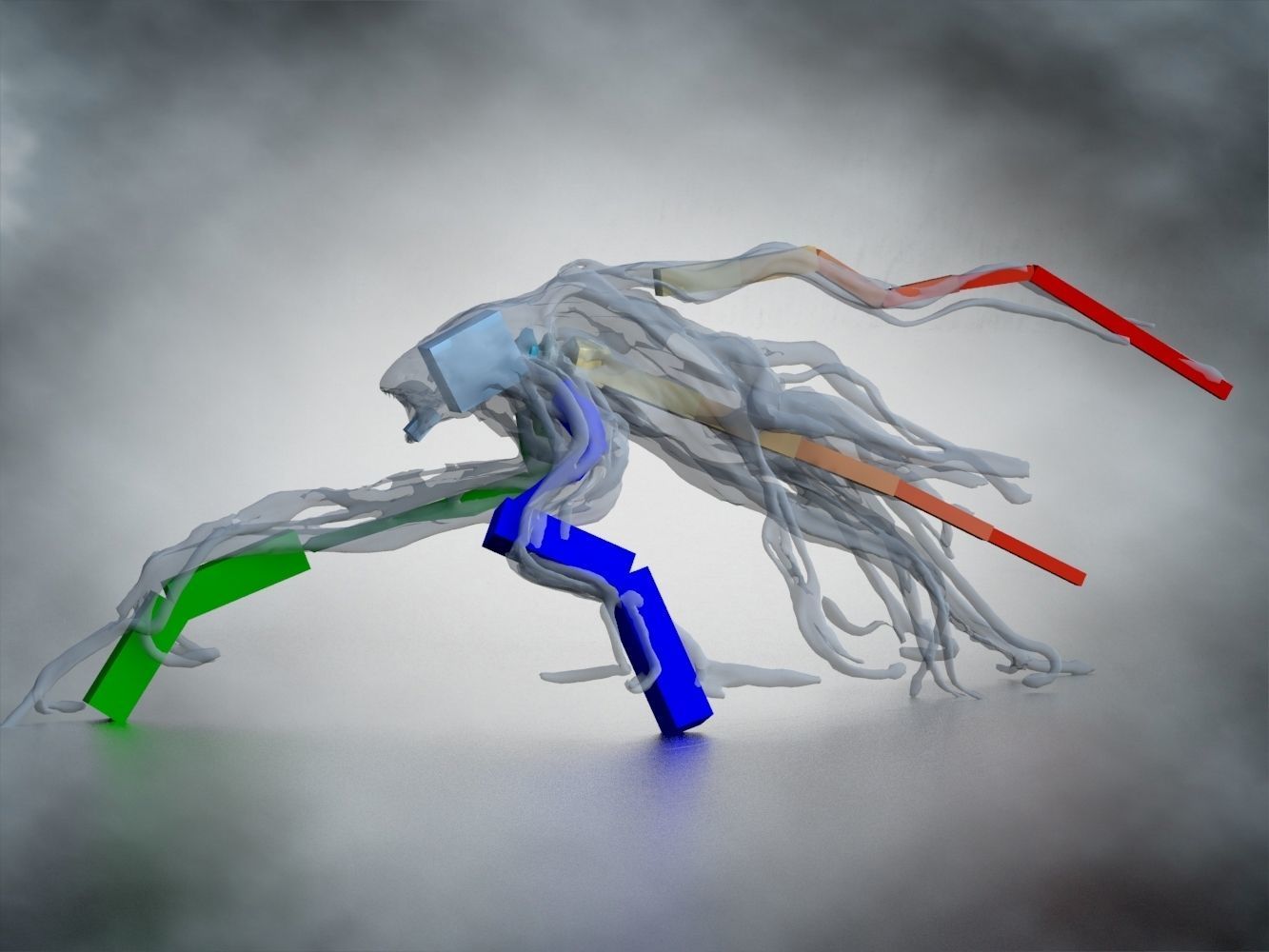 Mimic from Edge of Tomorrow Low-poly 3D model_9