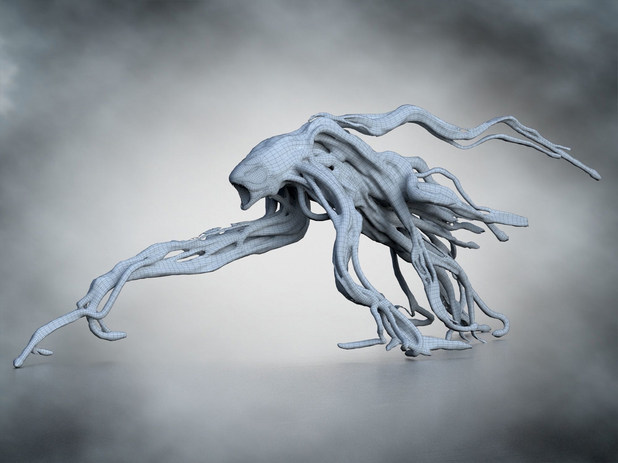 Mimic from Edge of Tomorrow Low-poly 3D model_11