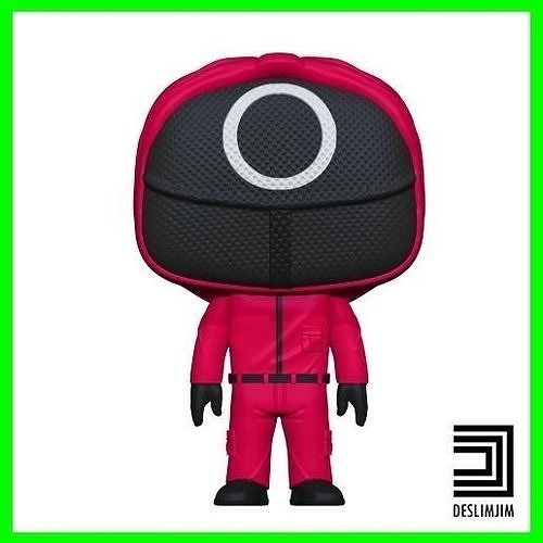  Supervisor Ball Round 6 Squid Game Netflix Funko Pop Toyart 3D print model