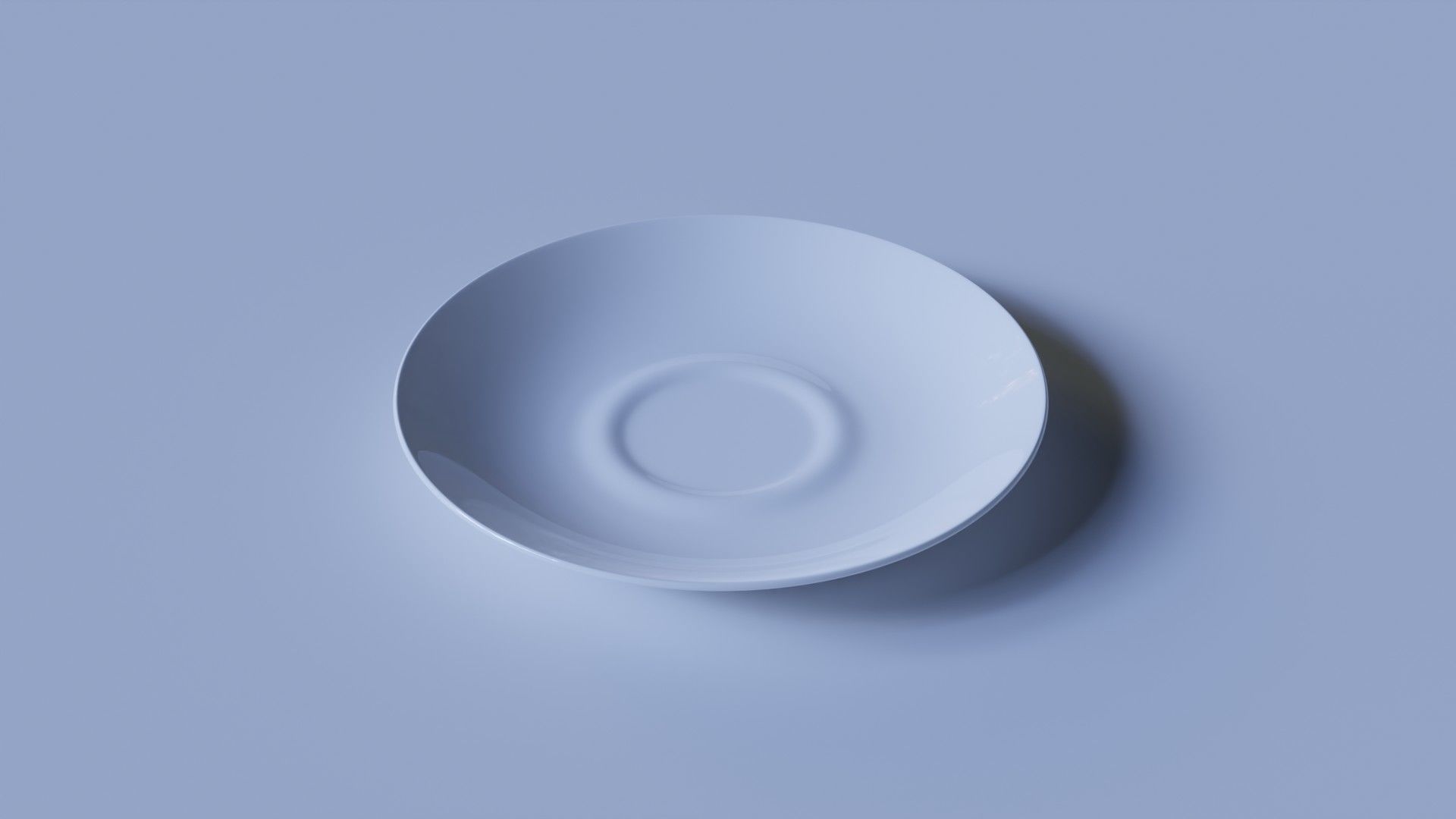 coffee cup and saucer 3D print model_1