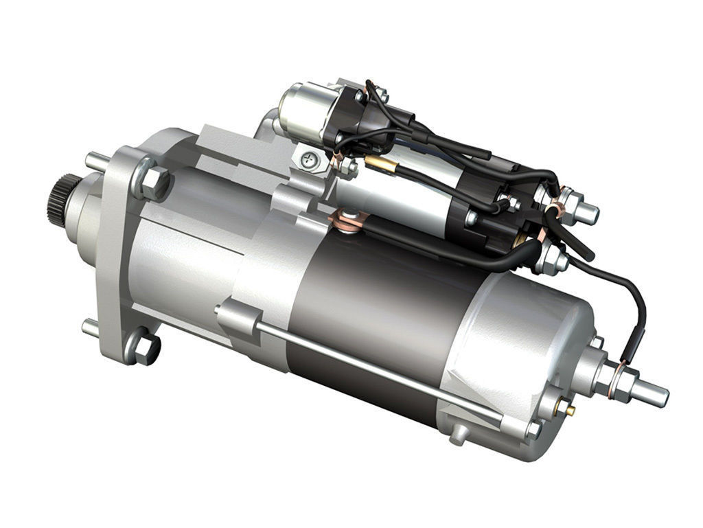 Starter Motor 02 3D model_3