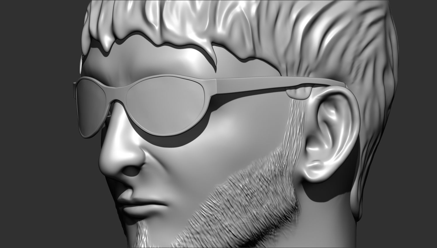 Layne Staley STL 3D print model_4