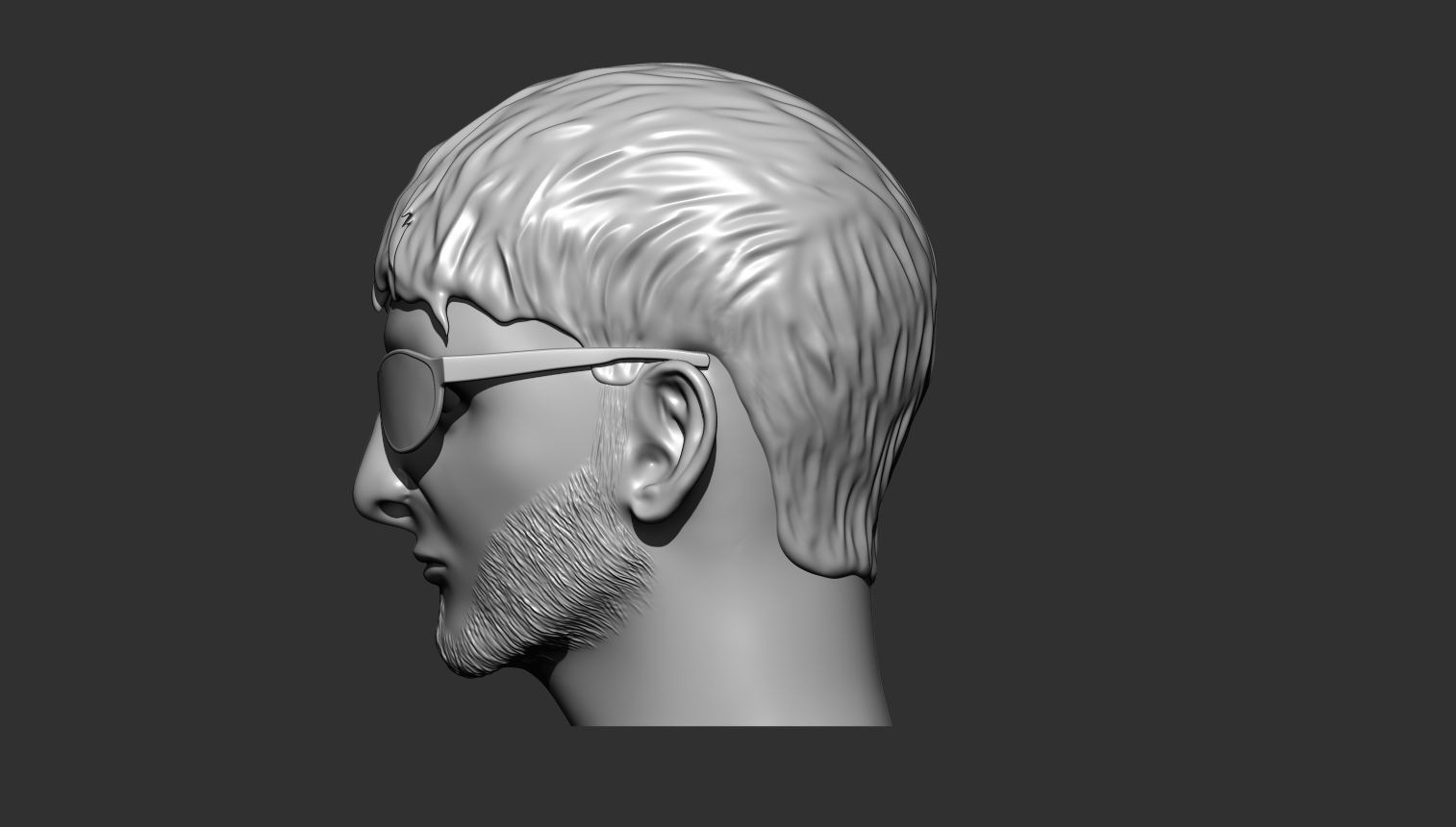 Layne Staley STL 3D print model_1